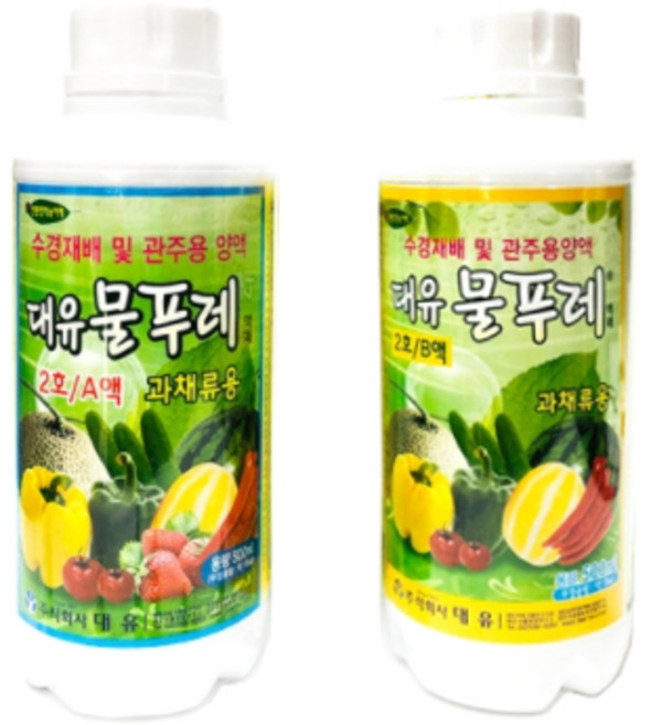 대유 물푸레 2호 A제 + B제 세트, 1세트, 500ml