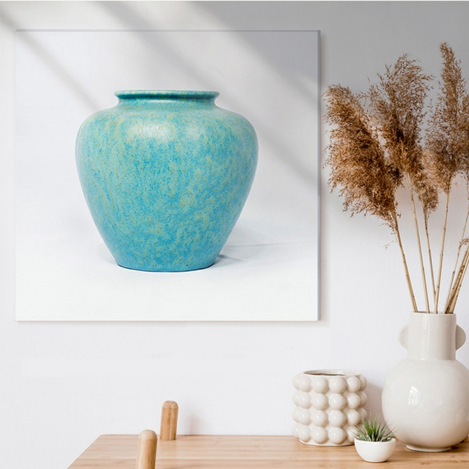 백앤아트 달항아리 재물운 인테리어 거실액자 청자