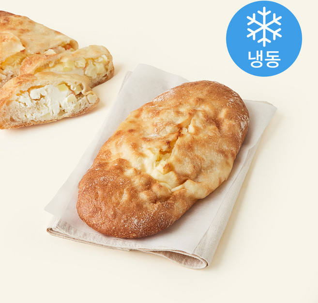 브로드카세 발효종 감자 치즈가득 치아바타 (냉동), 370g, 1개, 1개입