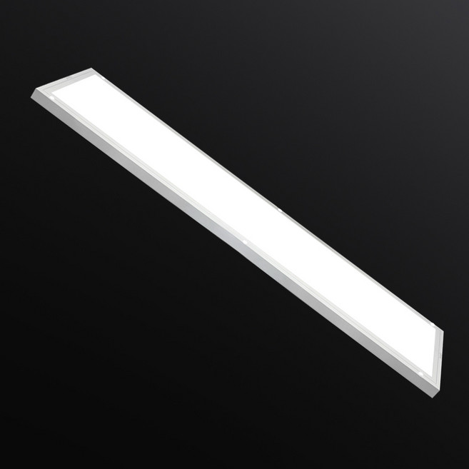 비츠온 LED 심플 직하 무타공 led 평판등 50W 1285x320mm, 화이트 + 주광색