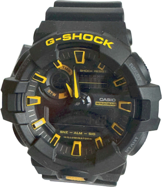 CASIO 卡西歐 G-SHOCK 酷炫色彩雙顯錶 GA-700CY-1ADR