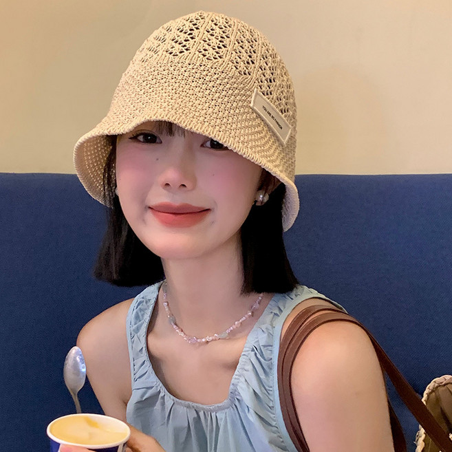 라라티나 여성용 앨리슨 소프트라이트 니트 버킷햇