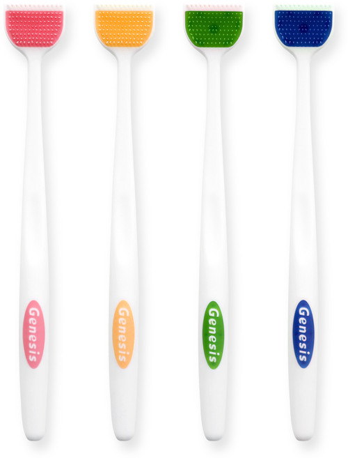 제네시스텅브러쉬 혀클리너 4종 세트, 1세트, 85g