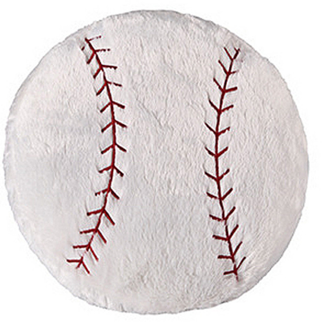 스포츠맨을 위한 스포츠공 쿠션 베개, 야구공