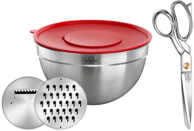 까사니 슬라이서볼 + 프리미엄 주방가위 세트, 1세트