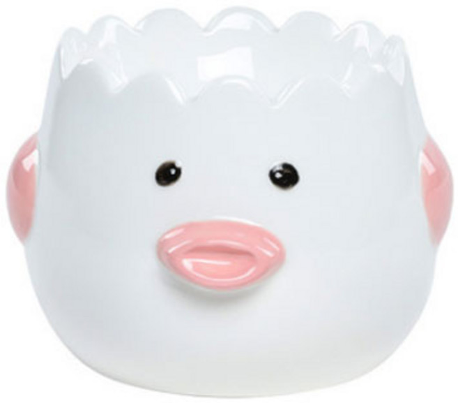 펫트롱 반려동물 병아리헤드 식기, 핑크, 1개