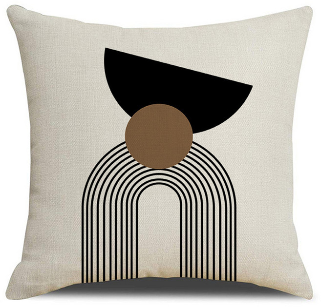 데이소이 기하학 스타일 쿠션커버