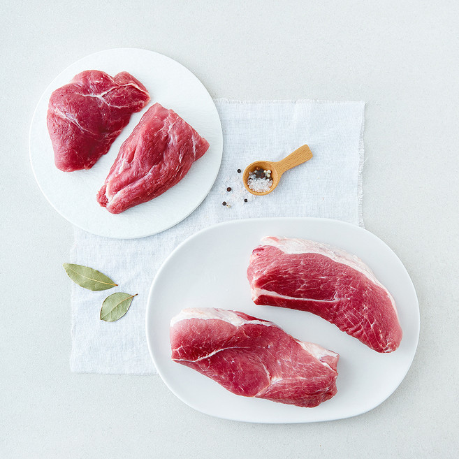 무항생제 인증 한돈 앞다리 수육용 (냉장), 2개, 500g