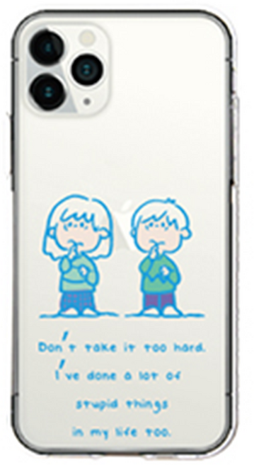 원베스트 일상남녀 클리어 젤리 휴대폰 케이스