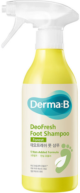 더마비 데오프레쉬 풋 샴푸 포레스트향, 1개, 400ml