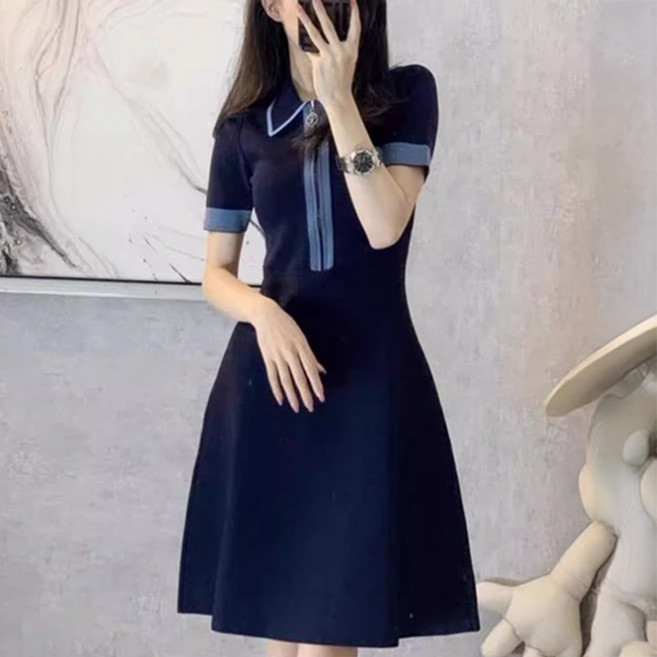 루나걸 여성용 제노라스 세미 캐주얼 미니 원피스 L26SMOPS022043