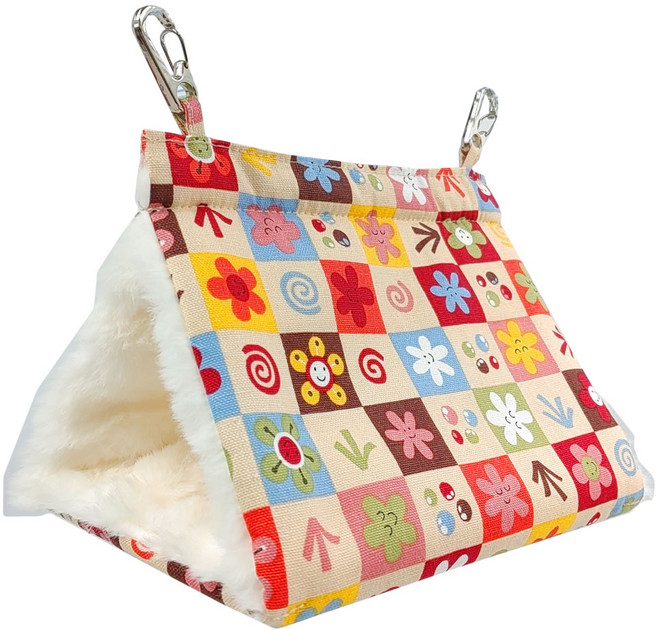 펫츠핸들러 삼각터널 앵무새 은신처 TR-03, 해바라기, 1개