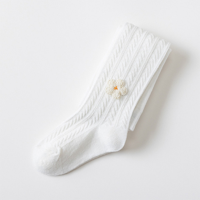 아이뿜 여아용 꽃정원 팬티 스타킹 B109