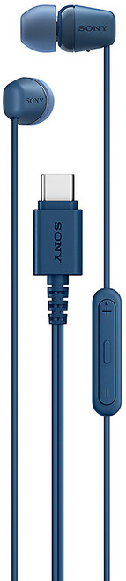 SONY 索尼 立體聲耳機 IER-EX15C, YY3004, 藍色