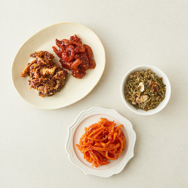 순봉이네 부뚜막 집반찬 4종 세트 320g, 1세트