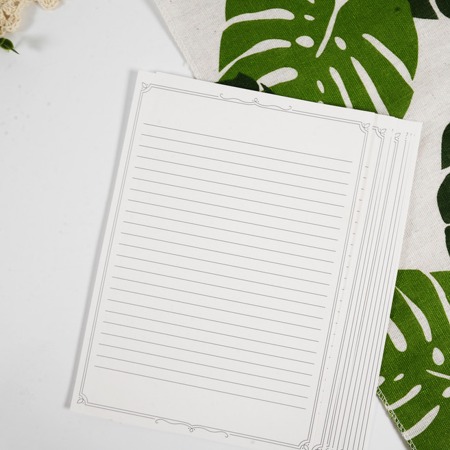 디어기프트 대용량 편지지, 화이트