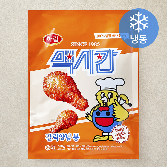 맥시칸 갈릭양념 봉 (냉동), 500g, 1개