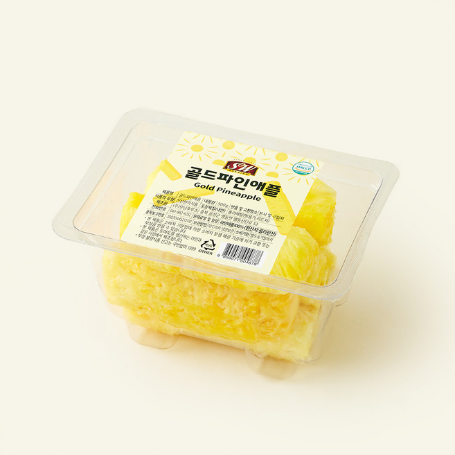 S&W 골드 파인애플 스틱형, 1개, 500g