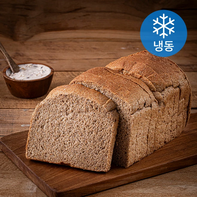 리하베스트 저당 통밀식빵 (냉동), 550g, 1개 - 쿠팡