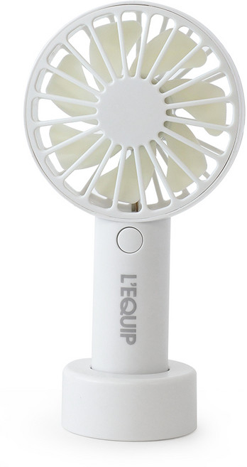 리큅 미니 핸디 선풍기, 화이트, LHF-500WH
