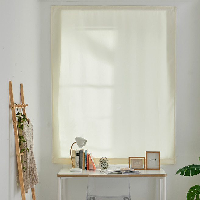 데시뉴 뉴노멀 붙이는 암막커튼 2p + 커튼끈 2p + 찍찍이 2p 세트