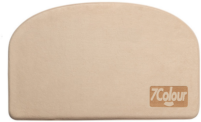 더자카 폭신 메모리폼 모던 발매트, M, 베이지