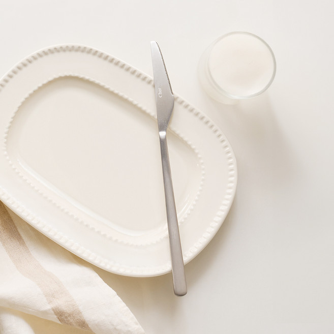 메종오브제 시에르 딜라잇 커트러리 디너나이프, 실버, 1개