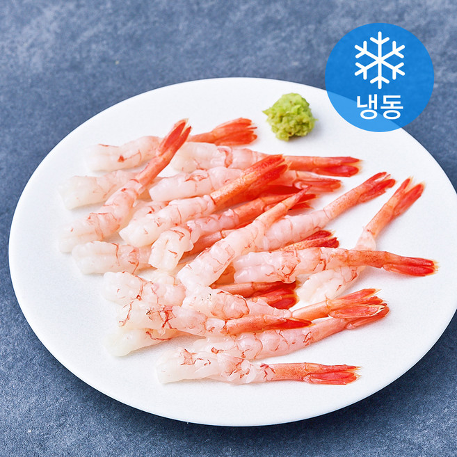 북방도화새우살 포장횟감 20미 (냉동), 1개, 60g(L)