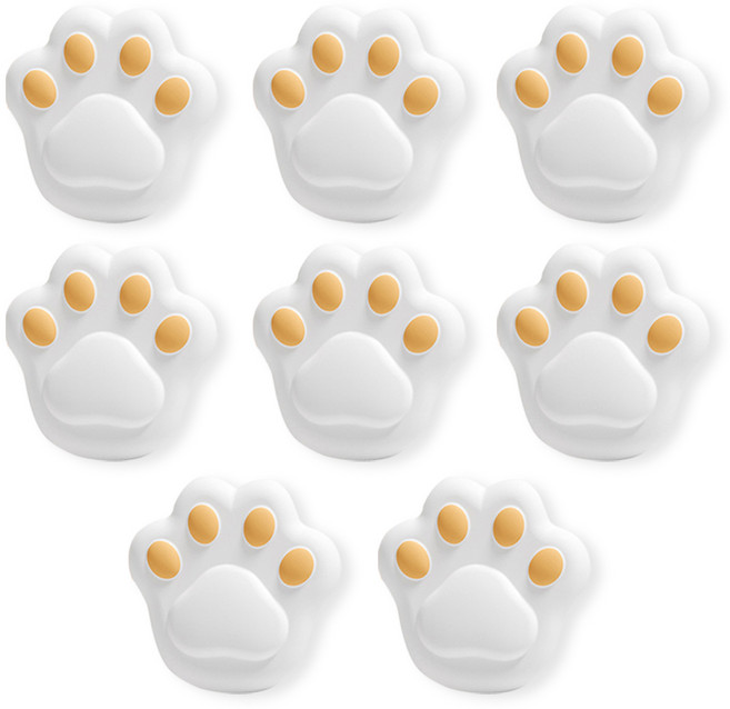 발바닥 코너 보호대, 화이트, 8개