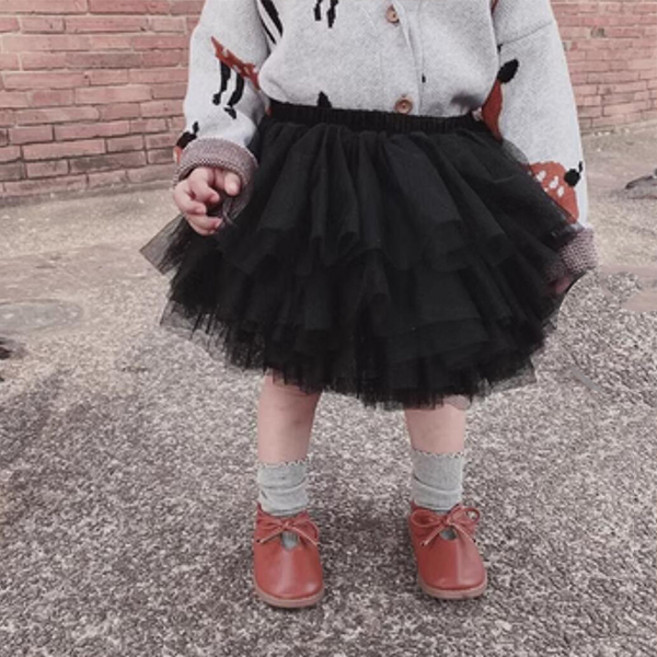 JOYMULTI MK 女童康康蕾絲芭蕾舞紗裙