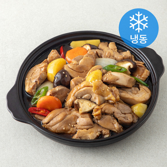 고급진 순살 안동찜닭 4개입 (냉동), 1개, 2kg