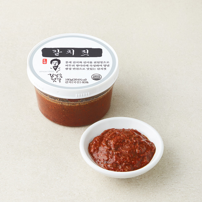 김정숙젓갈 동광 갈치젓, 160g, 1개