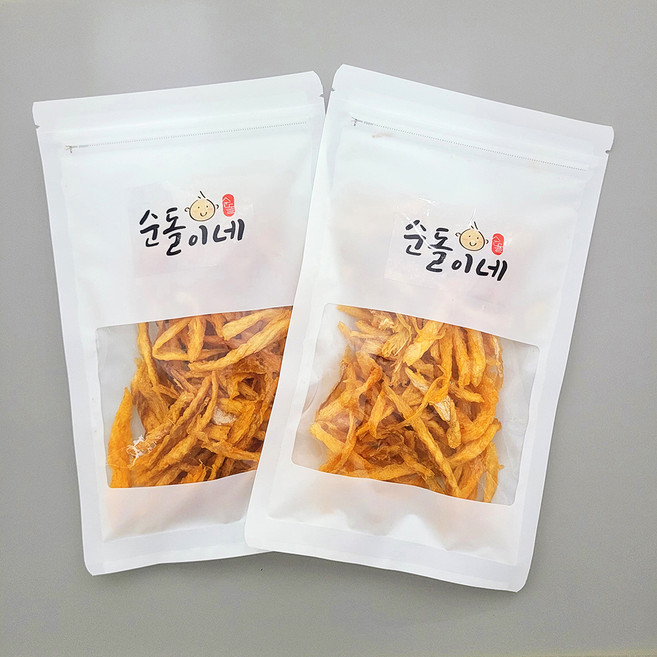순돌이네 달콤 먹태칩, 2개, 60g