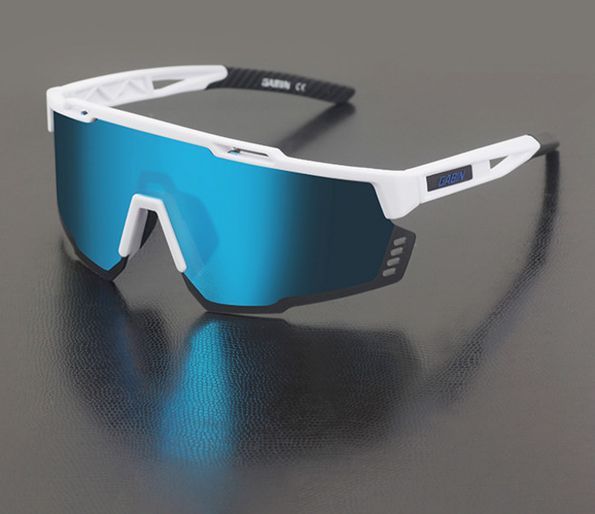 가빈 스타일호른 도수클립 포함 스포츠 선글라스 G90, C08 블루미러 + 화이트, 1개
