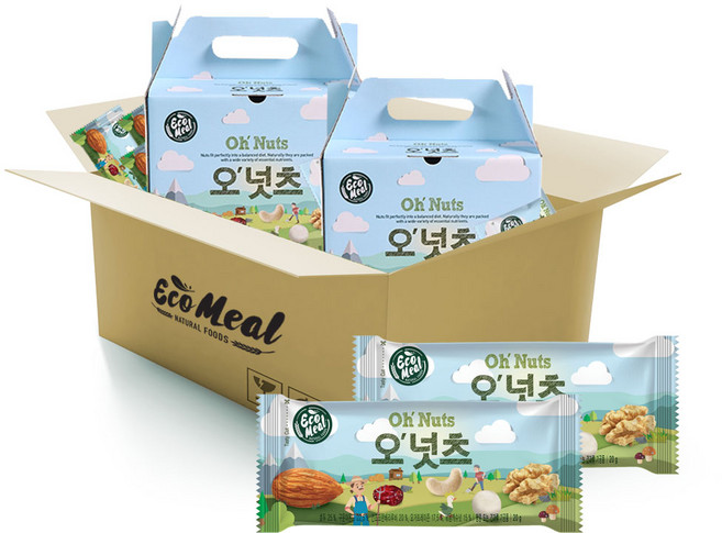 에코밀 오넛츠 요거트 견과, 20g, 50개