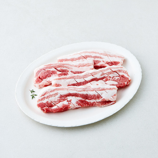 선진포크한돈 칼집 삼겹살 로스 (냉장), 1개, 500g