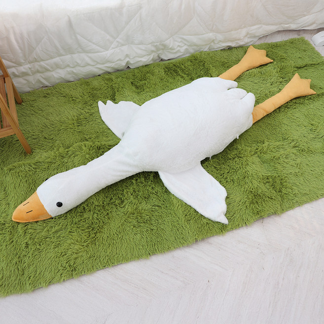 힐링스팟 오리 바디 필로우 인형, 화이트