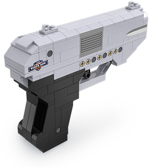 CaDA 咔搭 Bunnyland 雙管手槍 樂高相容積木, 混合顏色, 1個