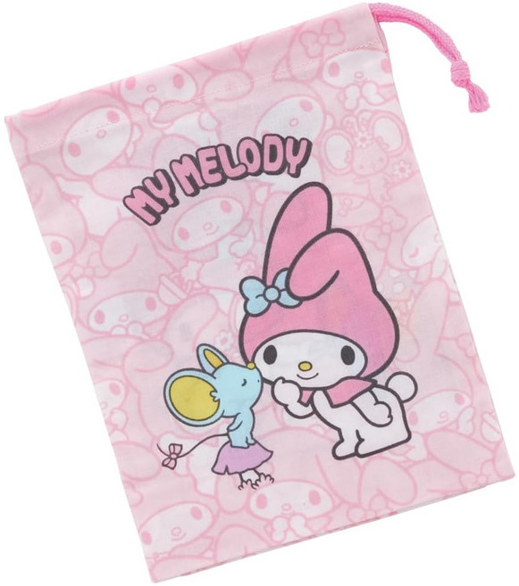 스케이터 휴대용 컵 파우치 KB63, 마이멜로디, 1개