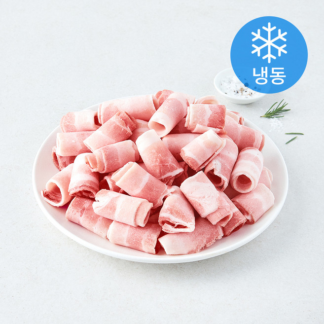 하이랜드푸드 스페인산 대패 삼겹살 돌돌말이 (냉동), 1개, 2kg