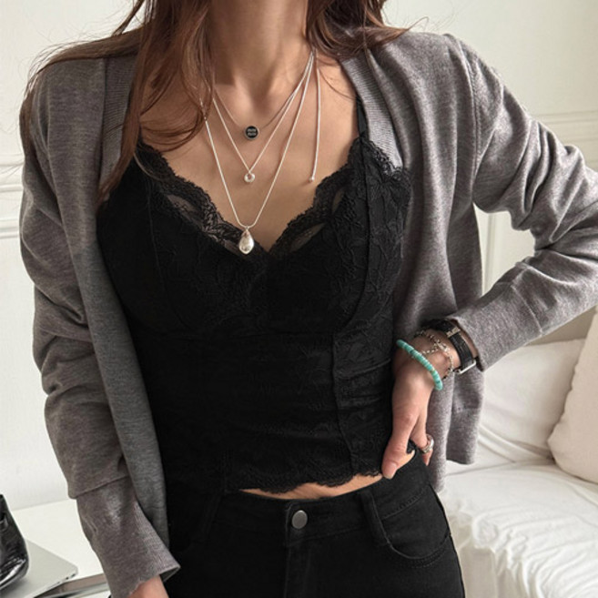 난닝구 여성용 루니코 레이스 캡 나시