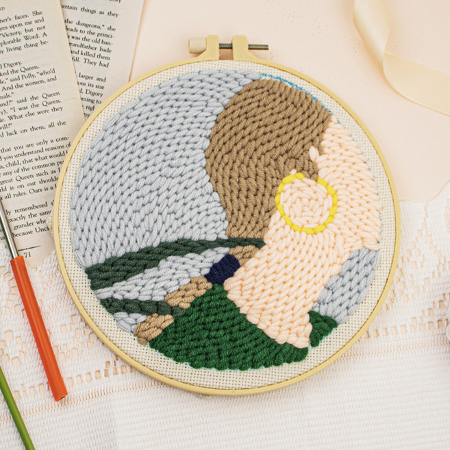 Artjoy DIY俄羅斯刺繡+鉤針組, 1套, 她