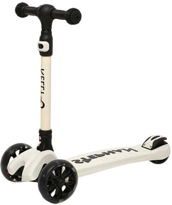 KELLY&STEPHAN 兒童可折疊寬輪滑板車, 1個, 沙米色