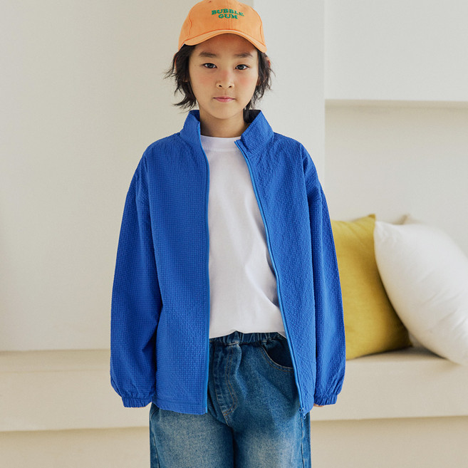 바브키즈 아동용 엠보 윈드 브레이커