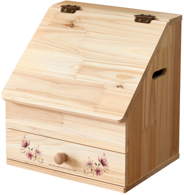 원목 리나미니 화장대, 삼나무 원색