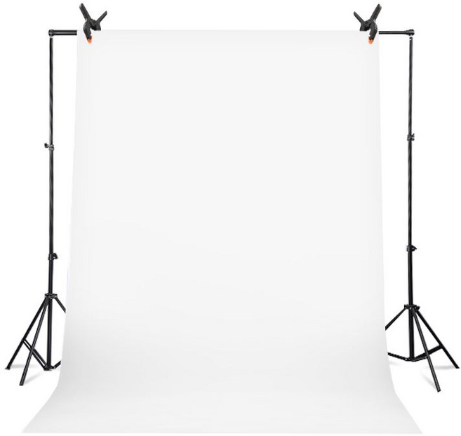 대한 개인 유튜브 1인 라이브 방송 촬영 다용도 사진 뒷배경 프리미엄 링클 프리 배경천, 단일상품(화이트), 1개