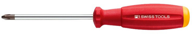PB SWISS TOOLS 軟柄十字起子 2*100mm, 1支