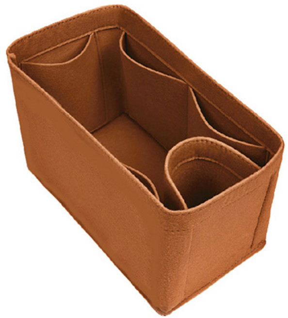 무다스 심플 컬러 펠트 대용량 화장품 수납 이너백