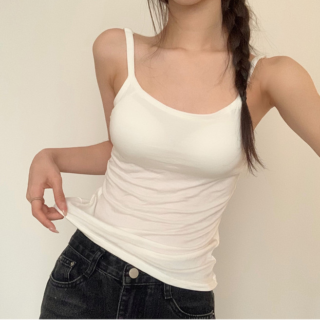 깨비다 여성용 모달 캡내장 나시