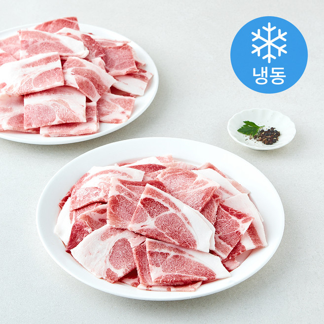 미국산 목전지 한입 제육볶음용 (냉동), 1kg, 1개